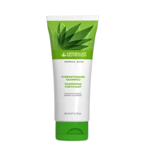 herbalife aloe strengthening shampoo bottle